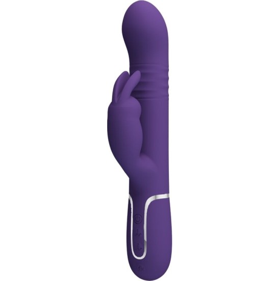 Pretty Love Flirtation PRETTY LOVE — COALE Rabbit VIBRATOR 4 IN 1 PURPLE