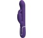 Pretty Love Flirtation PRETTY LOVE — COALE Rabbit VIBRATOR 4 IN 1 PURPLE