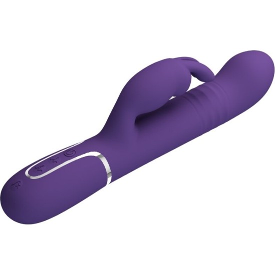 Pretty Love Flirtation PRETTY LOVE — COALE Rabbit VIBRATOR 4 IN 1 PURPLE