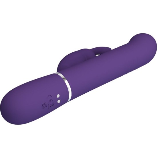 Pretty Love Flirtation PRETTY LOVE — COALE Rabbit VIBRATOR 4 IN 1 PURPLE