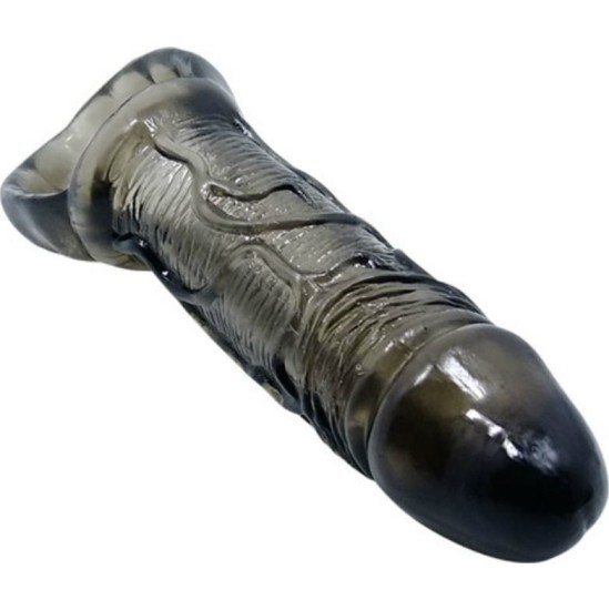 Baile For Him BAILE - PENIS EXTENSION SHEATH WITH STRAP FOR TESTICLES 11.5 CM