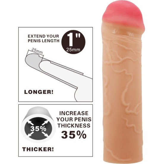 Pretty Love Male PRETTY LOVE - NILE PENIS EXTENDER COVER FLESH