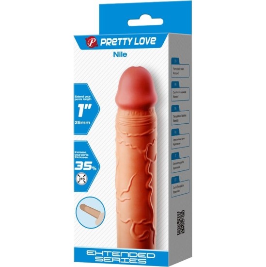 Pretty Love Male PRETTY LOVE - NILE PENIS EXTENDER COVER FLESH