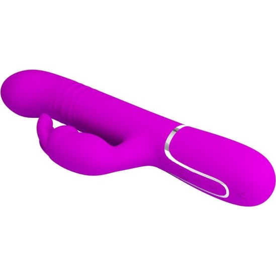 Prettylove Coale Thrusting un Rotating Rabbit Vibrator USB