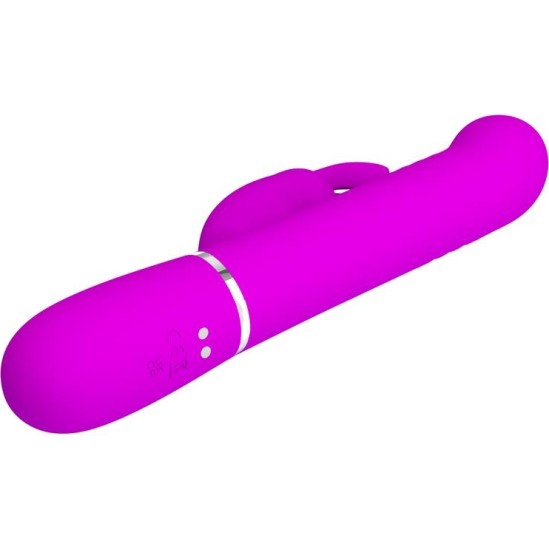 Prettylove Coale Thrusting un Rotating Rabbit Vibrator USB