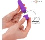 Intense Fun INTENSE — SYMONE USB UZLĀDĒJAMS VIBRĒJOŠS BULLET 8 VIBRATIONS PURPLE 10 x 2,2 CM