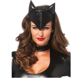 Leg Avenue Accessories LEG AVENUE - CAT WOMAN MASK MELNĀ