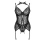 Livco Corsetti Sets LIVCO CORSETTI FASHION - GIELLANDRA FOR THE SENSES COLLECTION CORSET + PANTY BLACK