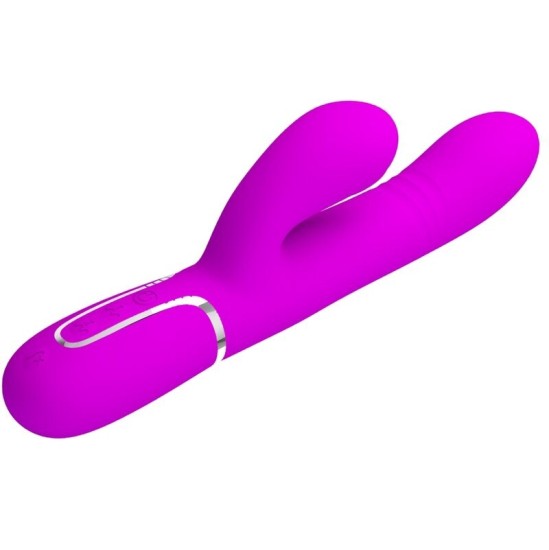 Pretty Love Flirtation PRETTY LOVE - DAUDZFUNKCIJAS G-POTA VIBRATORS FUCHSIA