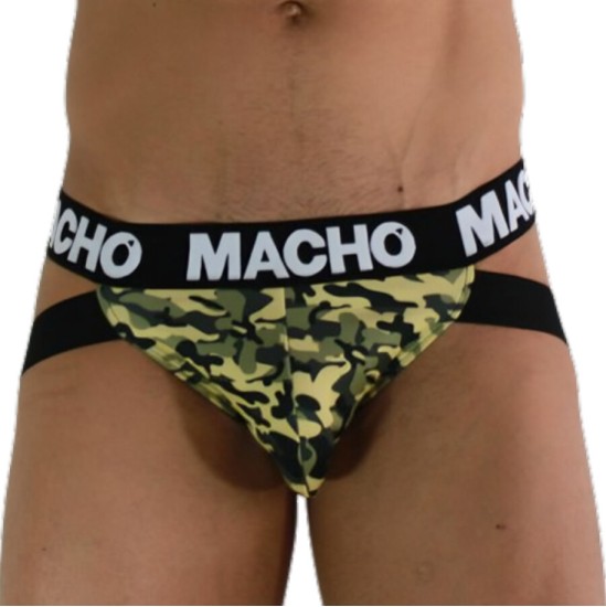 Macho Underwear MACHO - MX28MV JOCK MILITARY GREEN XL