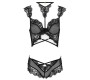 Livco Corsetti Sets LIVCO CORSETTI FASHION – PALMENOM LC 90614 RÜHMARAHA + MUST PÜKSIK