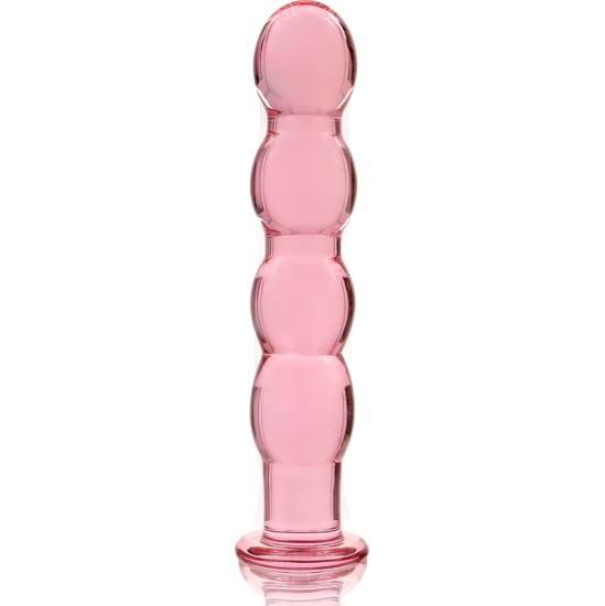 Nebula Series By Ibiza MODEL 10 DILDO BOROSILICATE GLASS 16.5 X 3.5 CM PINK