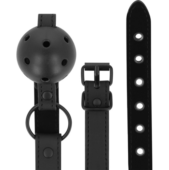 Intense Fetish VEGAN LEATHER BALL GAG