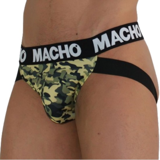 Macho Underwear MACHO - MX28MV JOCK MILITARY GREEN XL