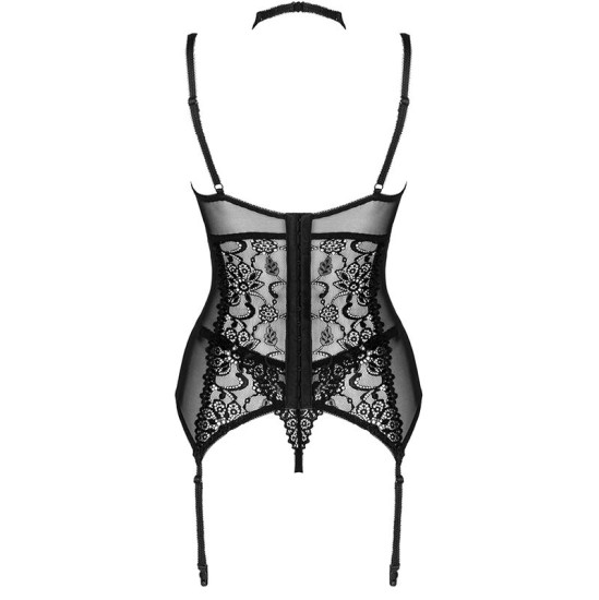 Livco Corsetti Sets LIVCO CORSETTI FASHION - КОЛЛЕКЦИЯ GIELLANDRA FOR THE SENSES КОРСЕТ + ТРУСЫ ЧЕРНЫЕ