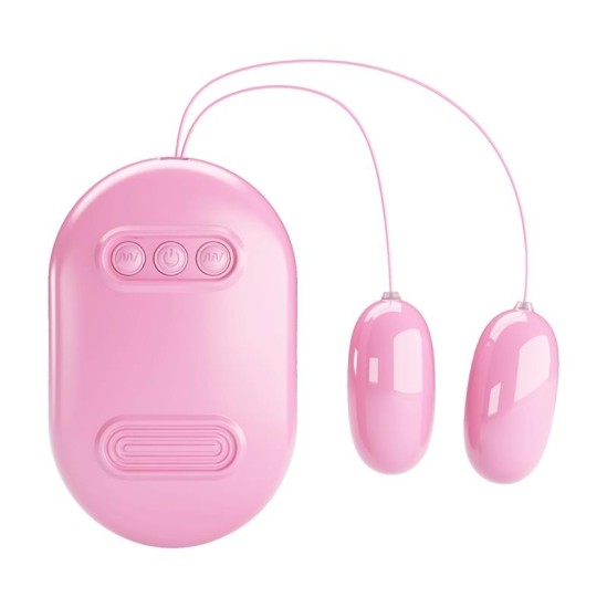 Prettylove Fun Box vibrācijas lodes ar Remote Pink USB