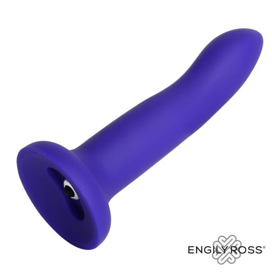 Dildox By Engily Ross Dildo que Cambia de Color P rpura ir Rosa Talla S Silicon L quida 14 cm