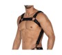 Cut4Men H4RNESS05 Chest Harness Neon Black One Size