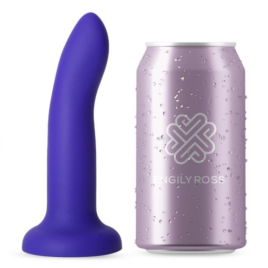 Dildox By Engily Ross Dildo que Cambia de Color P rpura ir Rosa Talla S Silicon L quida 14 cm