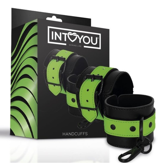 Intoyou Shining Line Glow in the Dark Handcuffs