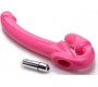 Xr - Strap U DOUBLE VIBRATION HARNESS REVOLVER SLIM PINK