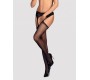 Obsessive GARTER STOCKINGS S314 BLACK S/M/L