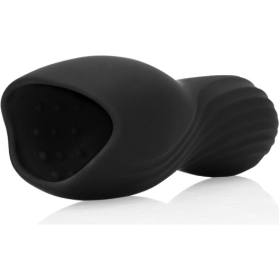 Loveline MASTURBADOR PENE VIBRADOR C/ PUNTOS USB NEGRO