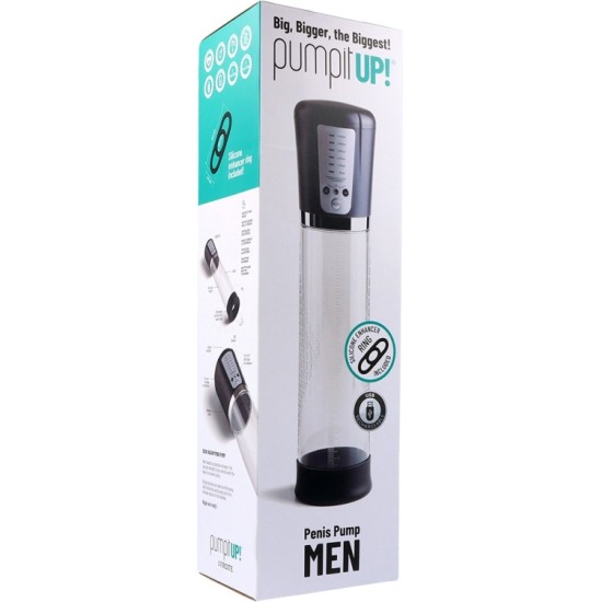 Virgite - Pump It GRAY USB AUTOMATIC PENIS PUMP