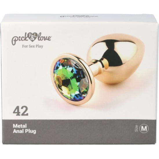 Pick&Love Nº 42 METAL ANAL PLUG SIZE M