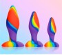 Xr - Simply Sweet RAINBOW SILICONE PLUG SET