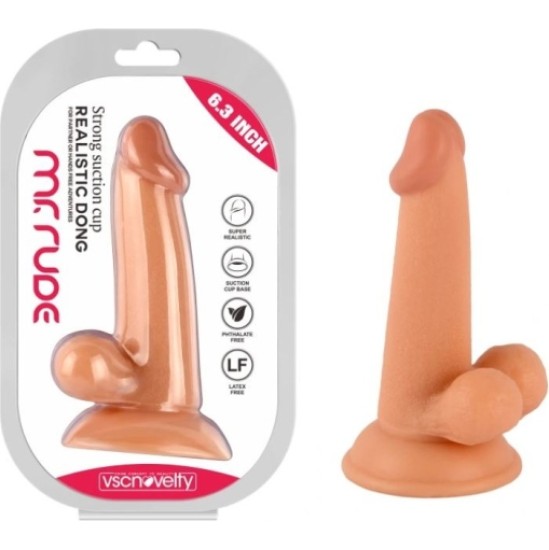 Vscnovelty REĀLISTS PENIS MR RUDE FLESH 16 CM