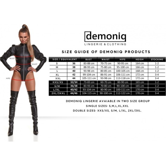 Demoniq YESSENIA SET 2 PIECES BLACK L