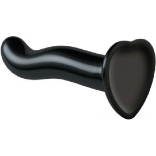 Strap-On-Me SILIKONA DILDO PUNKTA STIMULĀTORS P/G BLACK XL