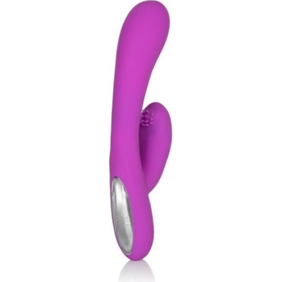 California Exotic Novelties EMBRACE MASSAAŽ G-TICKLER USB VIBRATORI LILLA