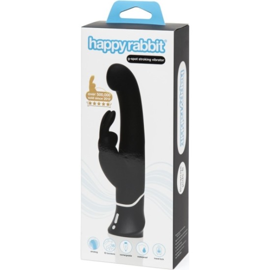 Happy Rabbit G-SPOT STROKER RABIT VIBRATOR BLACK