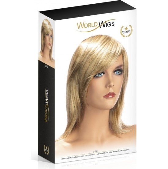 World Wigs ZOE PARUKAS PIKK BLONDI ESITUS