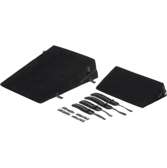 Xr - Bedroom Bliss BLACK BONDAGE CUSHION SET