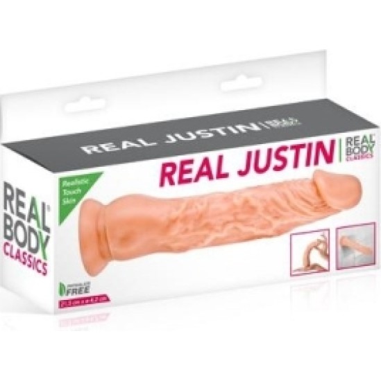 Real Body JUSTIN REALISTIC PENIS 215 CM