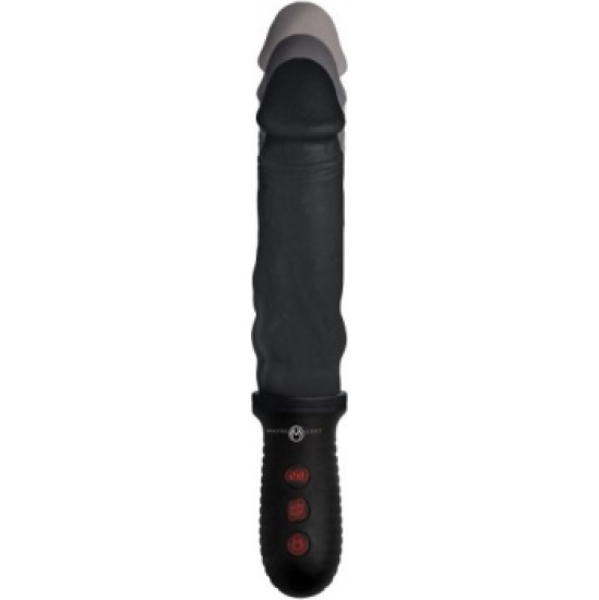 Xr - Masterseries MELNA SILIKONA USB VIBRATORS-IMPRESSORS 2920 CM