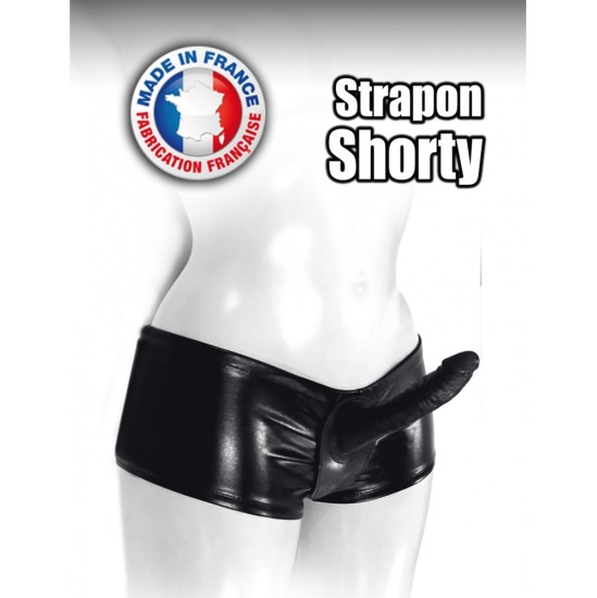 Réel BLACK STRAP-ON SHORTY