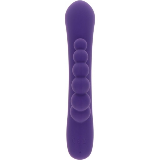 Toy Joy SILIKONA USB Trīškārtīgs Vibrators