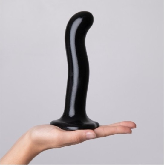 Strap-On-Me SILIKONA DILDO PUNKTA STIMULĀTORS P/G BLACK XL