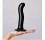 Strap-On-Me SILIKONA DILDO PUNKTA STIMULĀTORS P/G BLACK XL