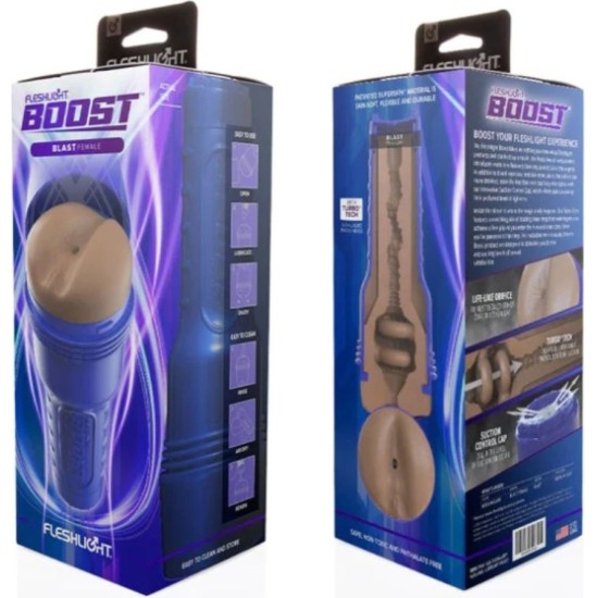 Fleshlight BOOST BLAST MD FLESH (RP) Masturbātors