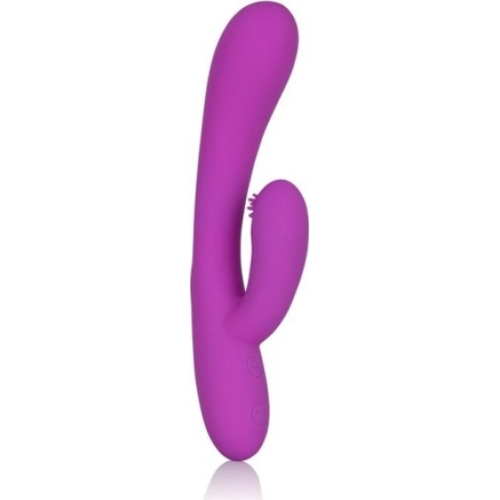 California Exotic Novelties EMBRACE MASSAGING G-TICKLER USB VIBRATOR PURPLE