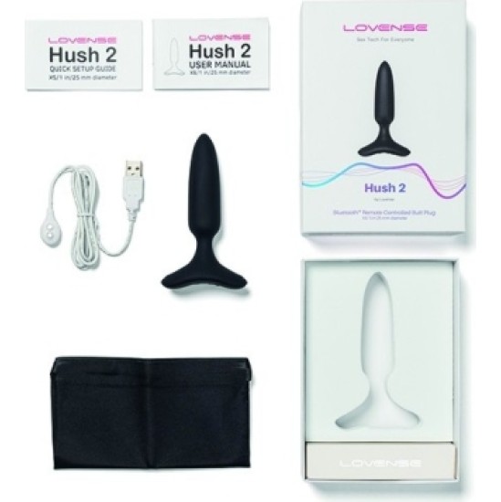 Lovense HUSH 2 - 2'54 CM PACK 10 UNITS