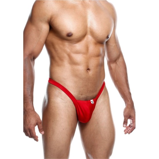 Mob Eroticwear THONG AND BUNS RED XL