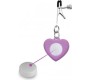 Xr - Charmed LIGHT UP HEART SILICONE NIPPLE CLAMPS WITH LED LIGHT