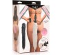 Xr - Tailz VIBRATOR PLUG W/ CONTROL AND 3 DIFFERENT TAILS