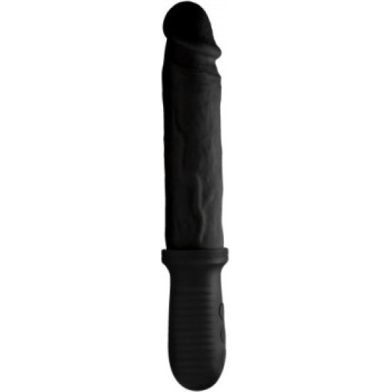 Xr - Masterseries MELNA SILIKONA USB VIBRATORS-IMPRESSORS 2920 CM